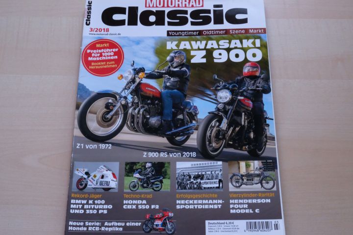 Deckblatt Motorrad Classic (03/2018)